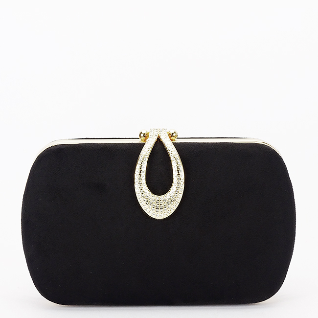 Geanta clutch eleganta neagra BJH-756 05