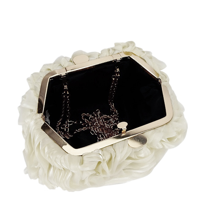 Geanta clutch ivory cu model 3D BMN-1241 06 [6]