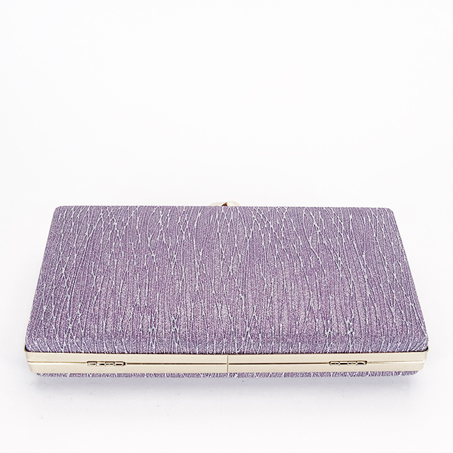 Geanta clutch mov cu sclipici BYH-809 06 [4]