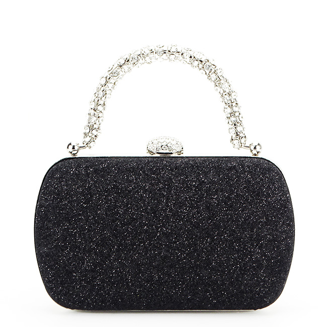 Geanta clutch neagra cu maner detasabil BYH-871 06 [4]