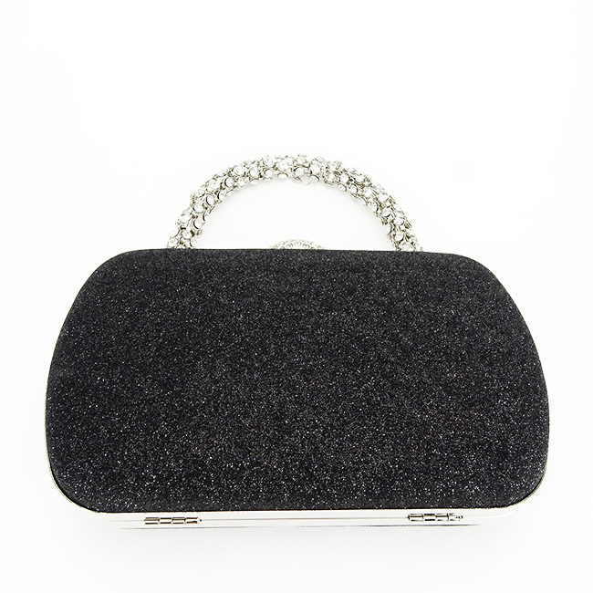 Geanta clutch neagra cu maner detasabil BYH-871 06 [5]