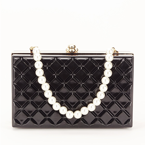 Geanta clutch negru ania