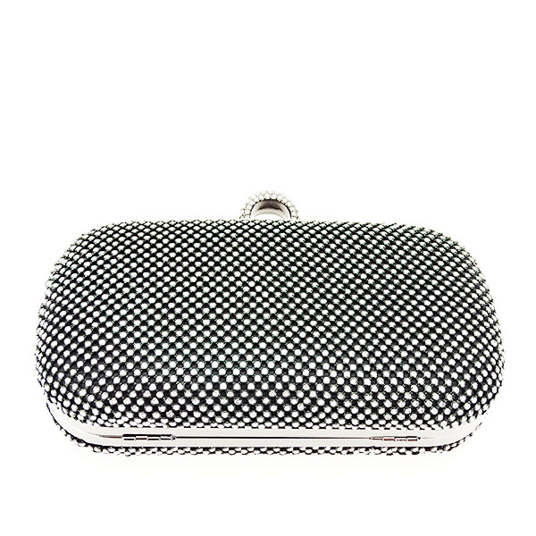 Geanta clutch negru cu pietricele BFL-1061 05 [6]