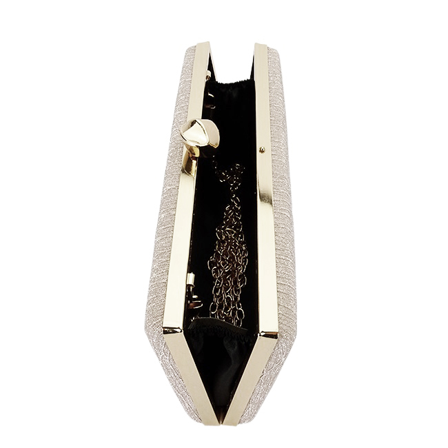 Geanta clutch sampanie cu sclipici BYH-809 06 [8]