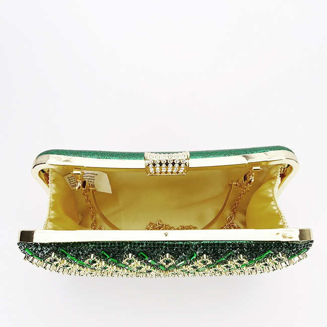 Geanta clutch verde cu model 3d BYH-87900 06 [8]