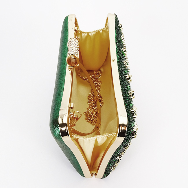 Geanta clutch verde cu model 3d BYH-87900 06 [9]