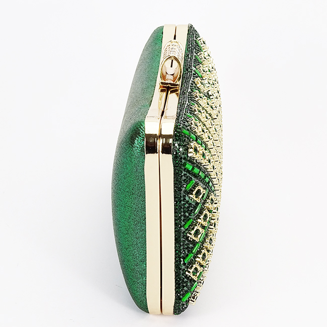 Geanta clutch verde cu model 3d BYH-87900 06 [3]