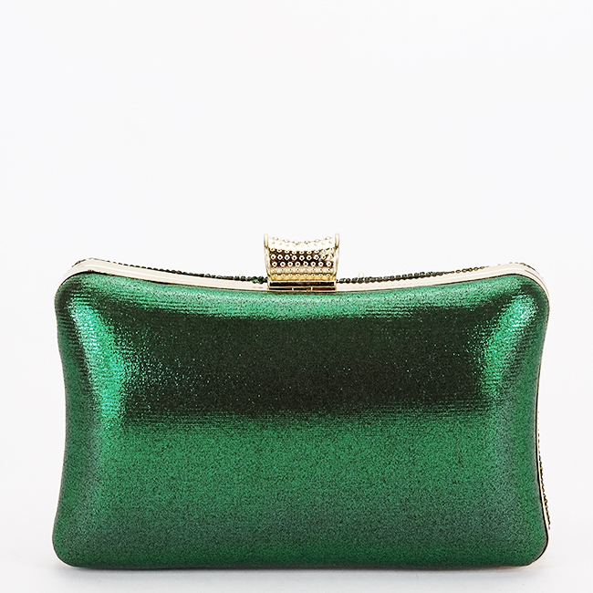Geanta clutch verde cu model 3d BYH-87900 06 [4]