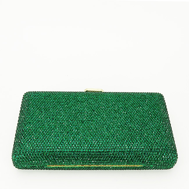 Geanta clutch verde cu pietricele BJH-715 06 [6]