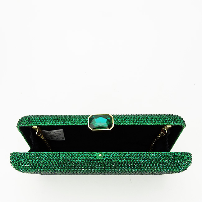 Geanta clutch verde cu pietricele BJH-715 06 [7]