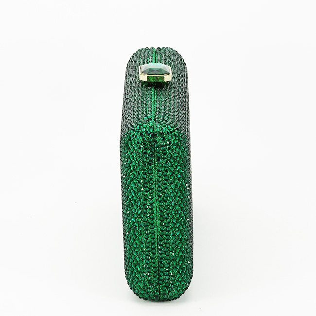 Geanta clutch verde cu pietricele BJH-715 06 [3]