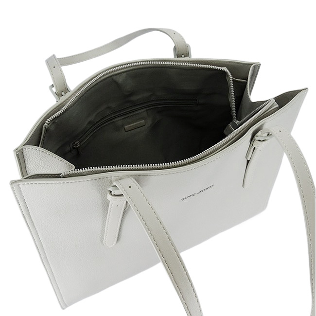 Geanta crem David Jones Paris de talie mare CM8234 M13 [9]