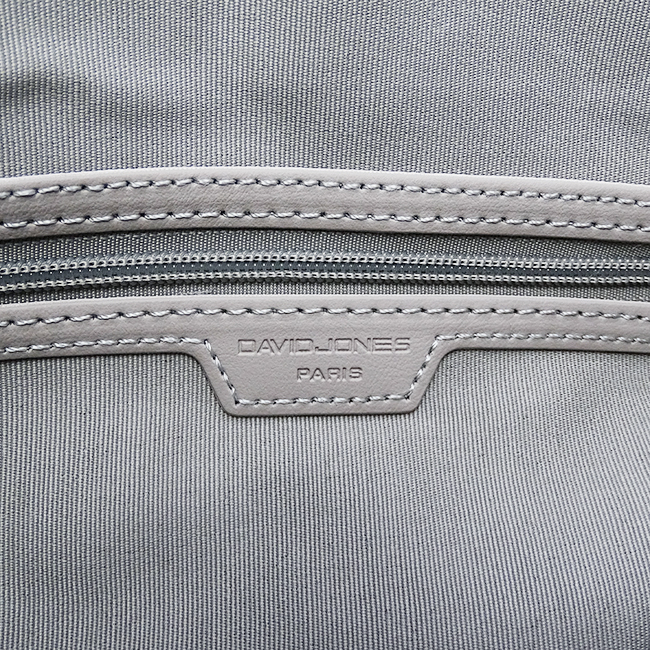 Geanta crem David Jones Paris de talie mare CM8456 M13 [10]