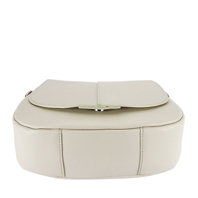 Geanta crem din piele naturala 8960 123 [6]