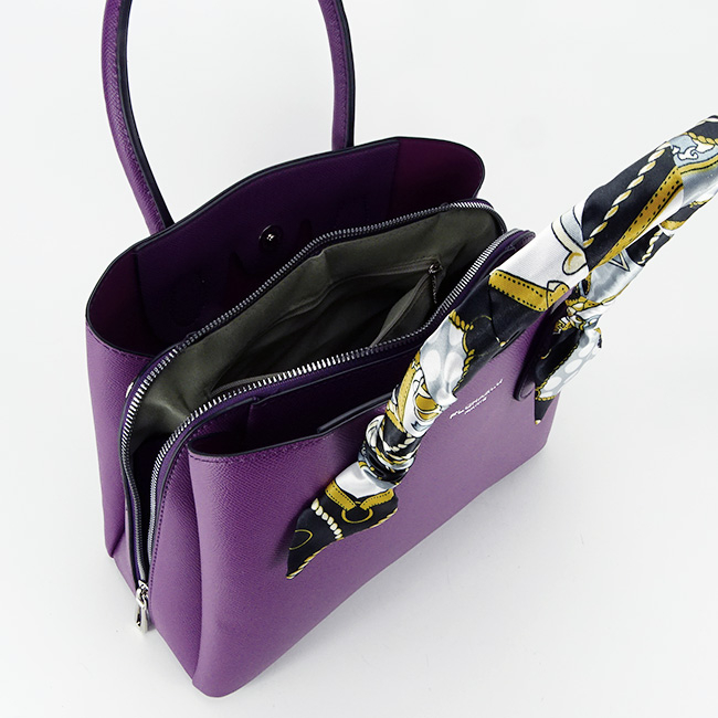 Geanta dama cu esarfa F2573 13 Violet [7]