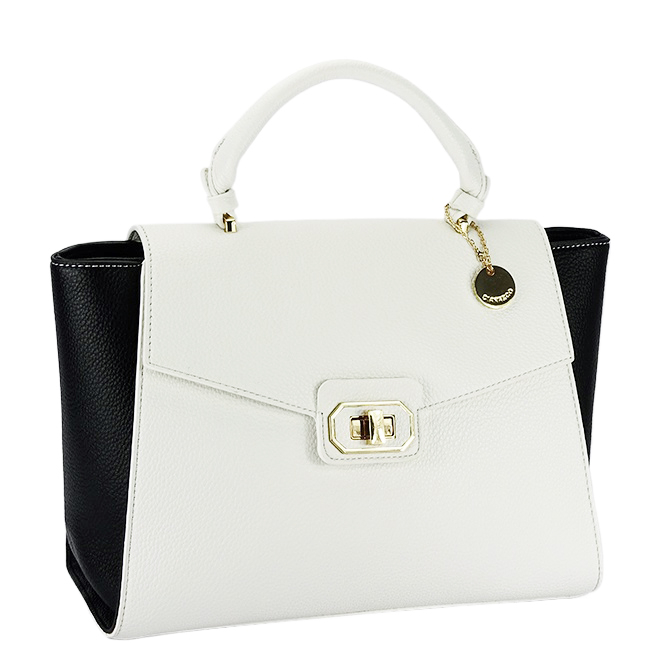 Geanta dama in doua culori DIANA&CO DHJ726-2 M11 Alb [2]