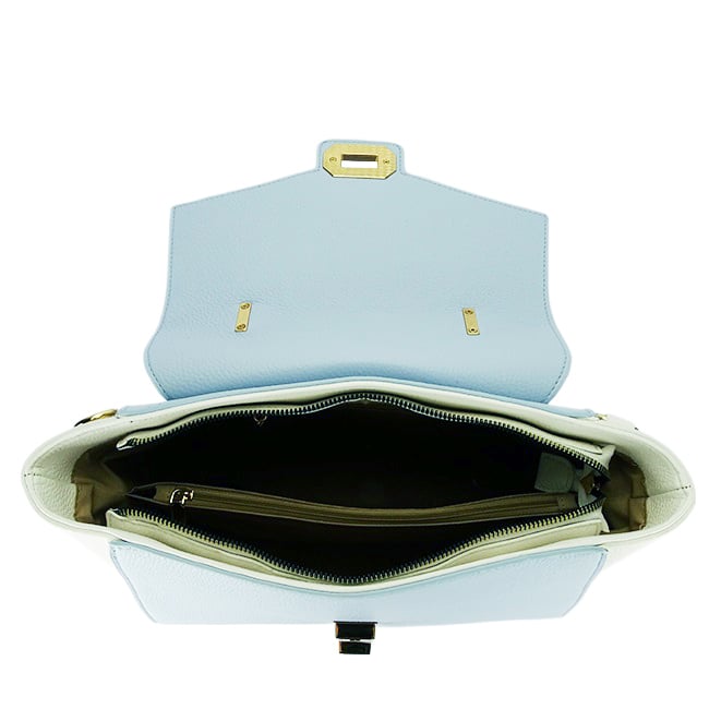 Geanta dama in doua culori DIANA&CO DHJ726-2 M11 Albastru deschis [6]