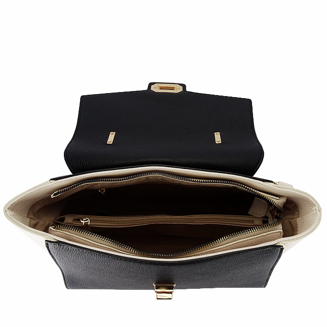 Geanta dama in doua culori DIANA&CO DHJ726-2 M11 Negru [6]