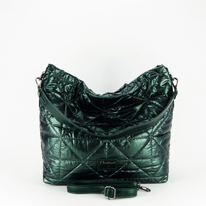 Geanta David Jones din fas, 6883-1 13, Verde inchis [4]