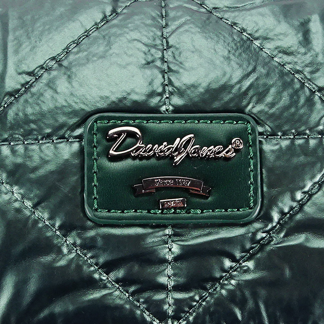 Geanta David Jones din fas, 6883-1 13, Verde inchis [9]