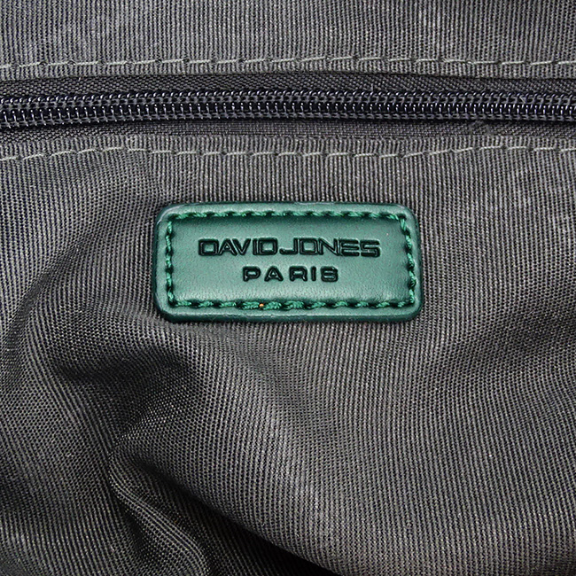 Geanta David Jones din fas, 6883-1 13, Verde inchis [8]