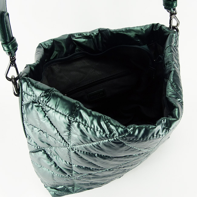 Geanta David Jones din fas, 6883-1 13, Verde inchis [6]