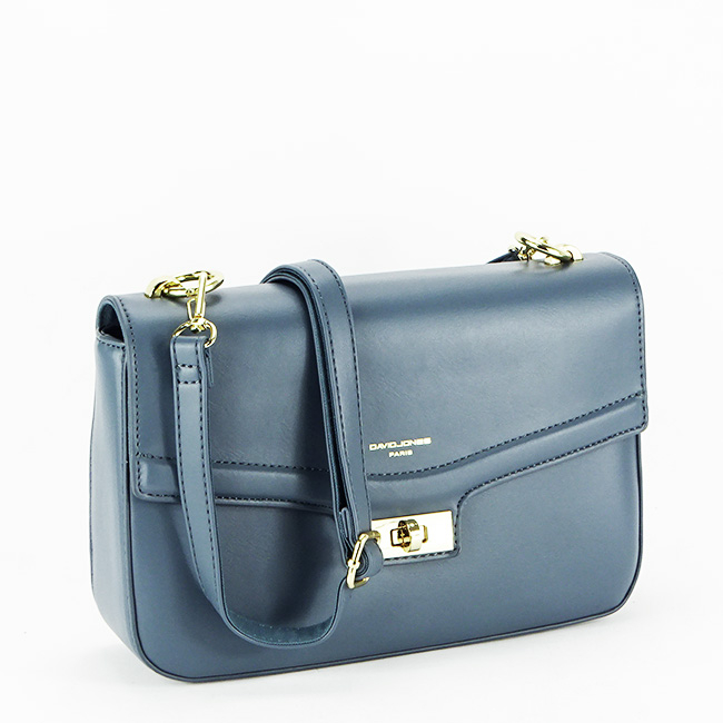 Geanta David Jones Paris CM6775 15 Albastru petrol [2]