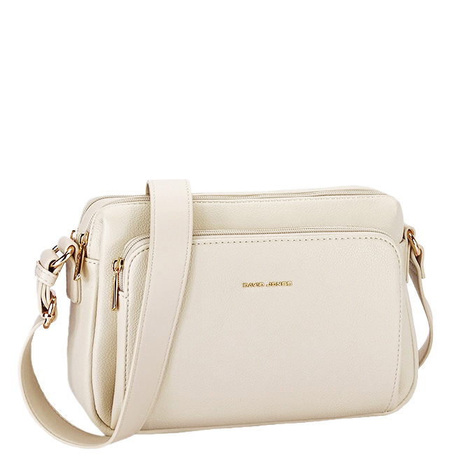 Geanta de dama bej David Jones CM7429 14 [2]
