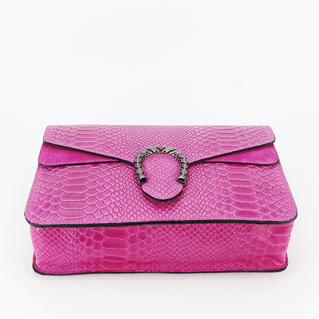 Geanta din piele naturala fucsia 1524 123 [5]