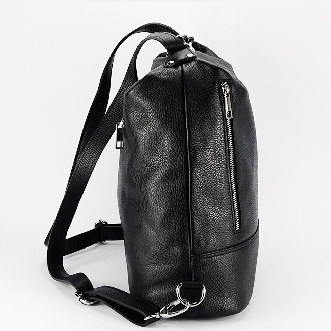 Geanta din piele naturala 2 in 1 negru 8917 132 [3]
