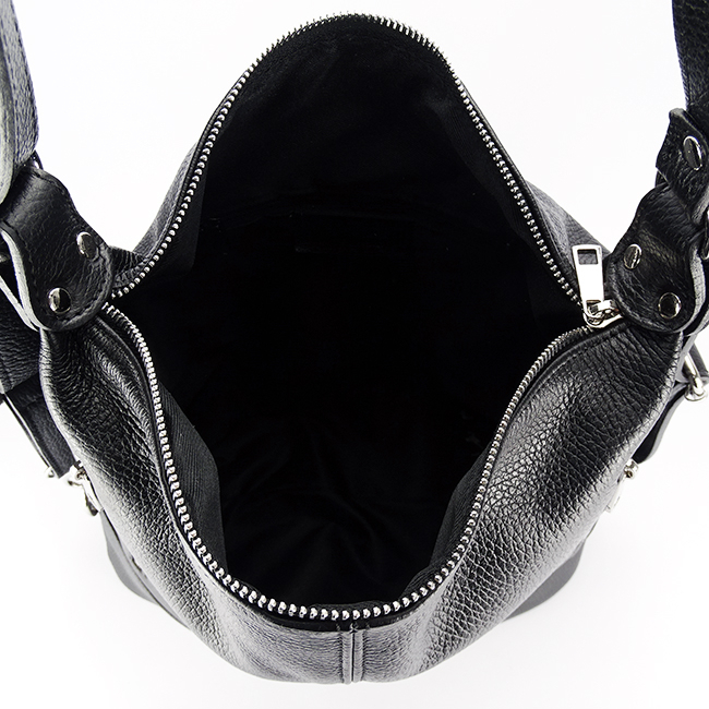 Geanta din piele naturala 2 in 1 negru 8917 132 [7]