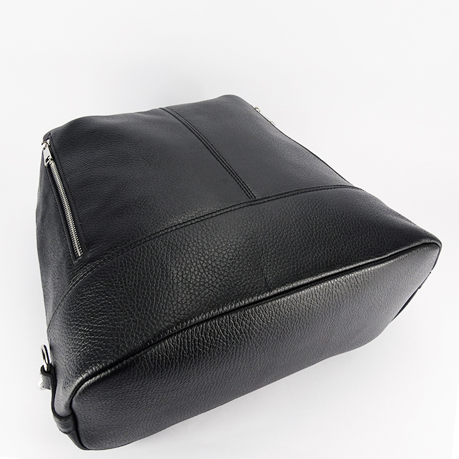 Geanta din piele naturala 2 in 1 negru 8917 132 [5]