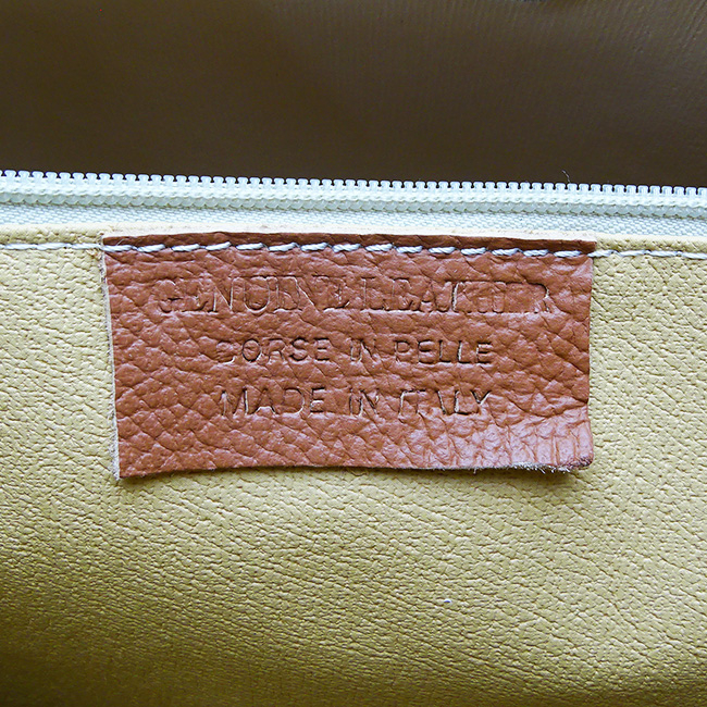 Geanta din piele naturala Ariana 123, 33x30x13 cm, Camel [9]