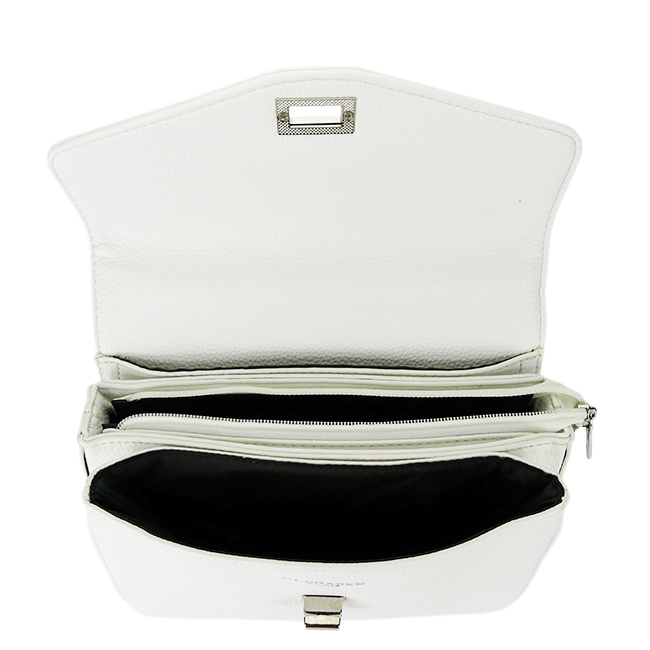 Geanta eleganta alba F6979 M9 [6]