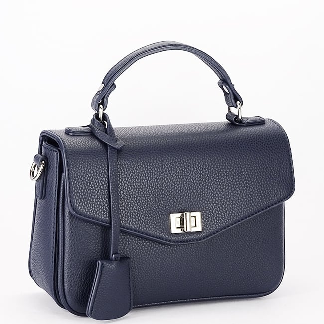 Geanta eleganta bleumarin F6979 M9