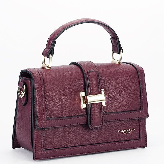 Geanta eleganta bordo F3680 14