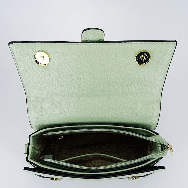 Geanta eleganta verde deschis F3680 14 [8]