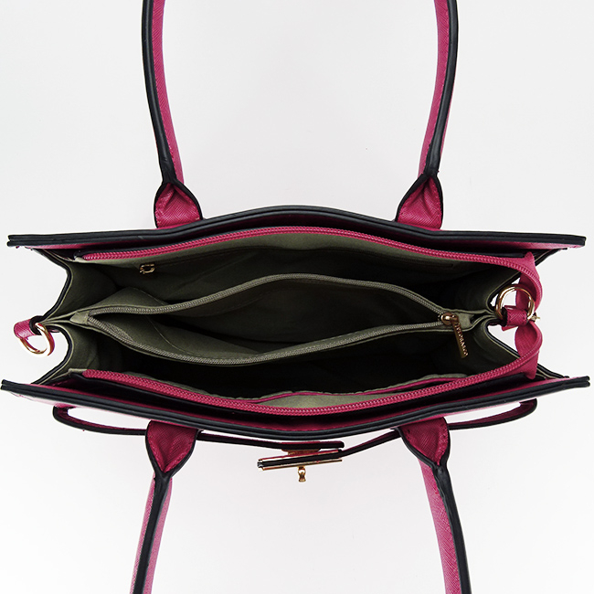 Geanta fucsia de talie mare, Flora&co Paris, F2585 12 [7]