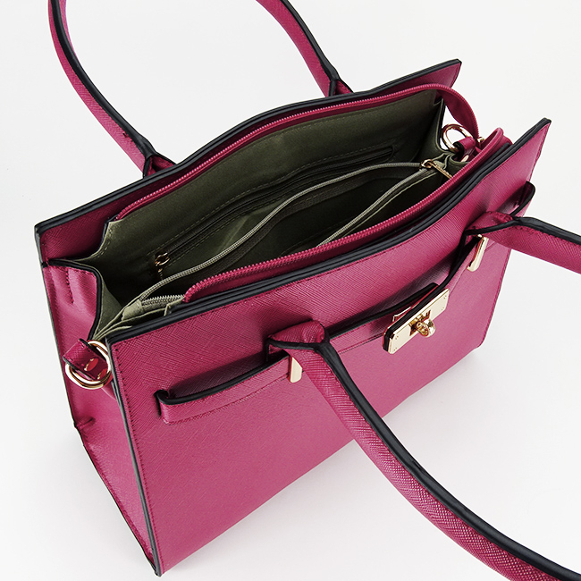 Geanta fucsia de talie mare, Flora&co Paris, F2585 12 [8]