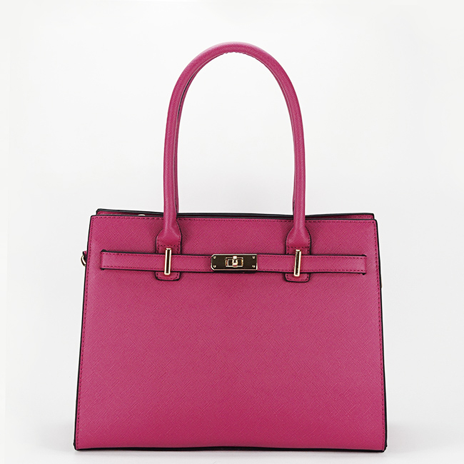 Geanta fucsia de talie mare, Floraco Paris, F2585 12