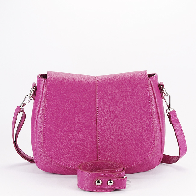 Geanta fucsia din piele naturala 8960 123 [5]