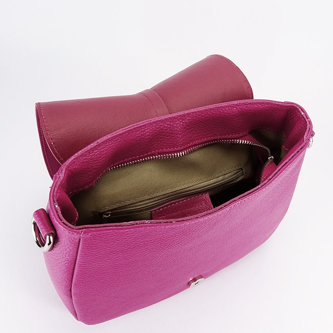 Geanta fucsia din piele naturala 8960 123 [8]