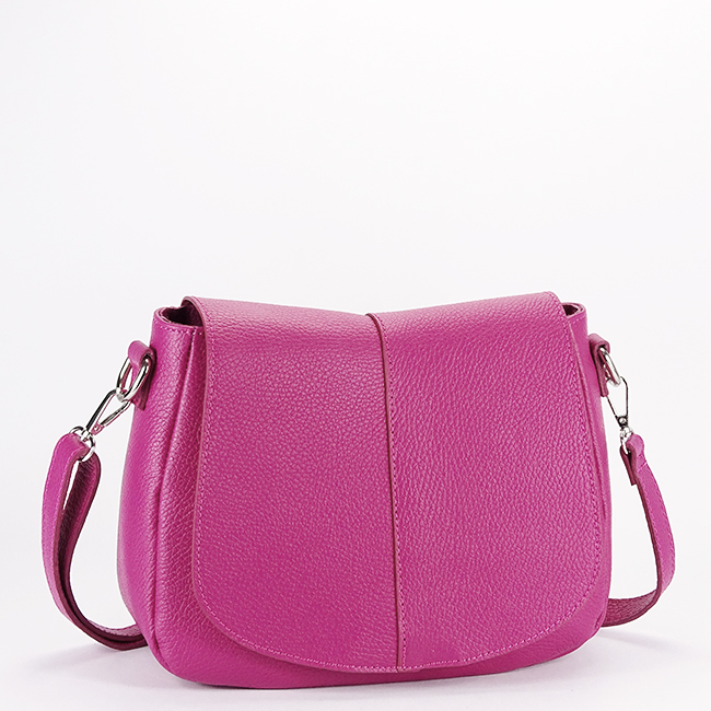 Geanta fucsia din piele naturala 8960 123 [2]