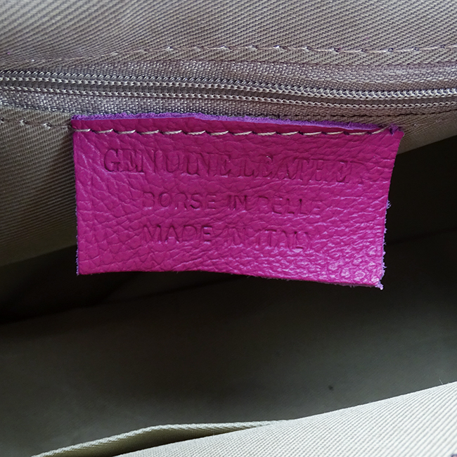 Geanta fucsia din piele naturala 8960 123 [9]