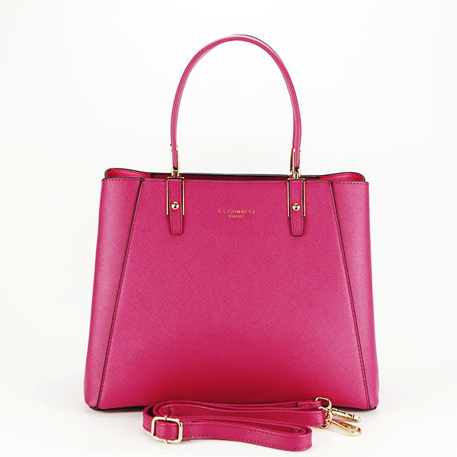 Geanta fucsia Flora&Co Paris de talie mare F2588 11 [5]