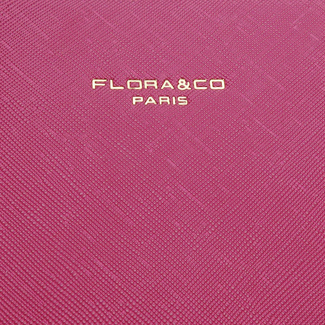 Geanta fucsia Flora&Co Paris de talie mare F2588 11 [9]