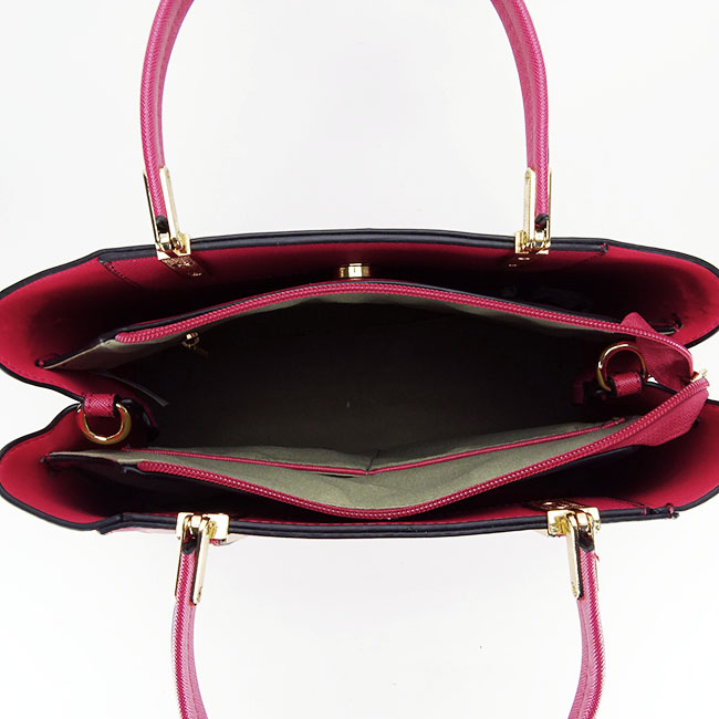 Geanta fucsia Flora&Co Paris de talie mare F2588 11 [7]