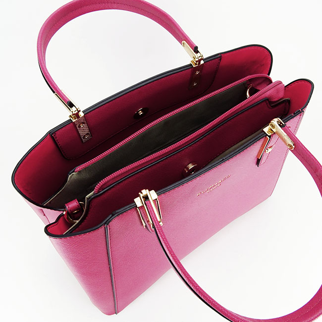 Geanta fucsia Flora&Co Paris de talie mare F2588 11 [8]