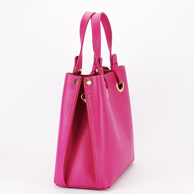 Geanta fucsia medie din piele naturala 8916 129 [3]
