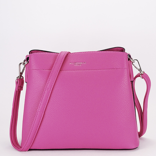 Geanta fucsia medie FloraCO Paris F8515 15